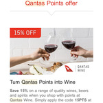 15% off Already Reduced Wine When Paying with Points @ Qantas Wine