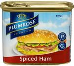 ½ Price - Plumrose Ham Spiced 340g $2.50 @ Woolworths