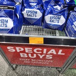 Essential Health Epsom Salt 3kg $9.99 @ ALDI