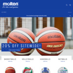 20% off Sitewide @ Molten Australia
