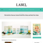 Win Both The Marzena Natural Facial Wax Strips and Body Wax Strips from Label Magazine