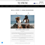 Win a $1,000 Voucher from TJ Swim