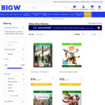 [XB1, PS4] XBox One & PS4 Games on Sale @ Big W Online (+$3.90 Delivery)
