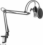 Neewer NW-800 Condenser Microphone w/NW-35 Arm & Accessories $20.79 Delivered @ Peak Catch Amazon AU