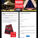 Win 1 of 10 $500 Weber Store Gift Cards from BIG4 Holiday Parks
