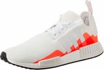 adidas NMD R1 Men's Sneakers White & Red Men's US Size 12 Only: $63.78 Delivered @ Amazon AU