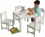 KidKraft Farmhouse Table and Chair Set - White $79.76 Delivered @ Amazon AU