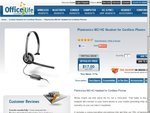 Plantronics M214C Headset for Cordless Phones - $17 Today Only