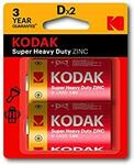 [Back Order] Kodak Super Heavy Duty Size D 2 Pack Zinc Batteries $2 + Delivery ($0 with Prime/ $39 Spend) @ Amazon AU