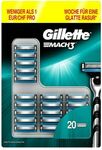 Gillette Mach3 Blades Refill 20 Pack $44.99 (Was $61.99) + Delivery ($0 with $50 Spend or C&C) @ Shaver Shop