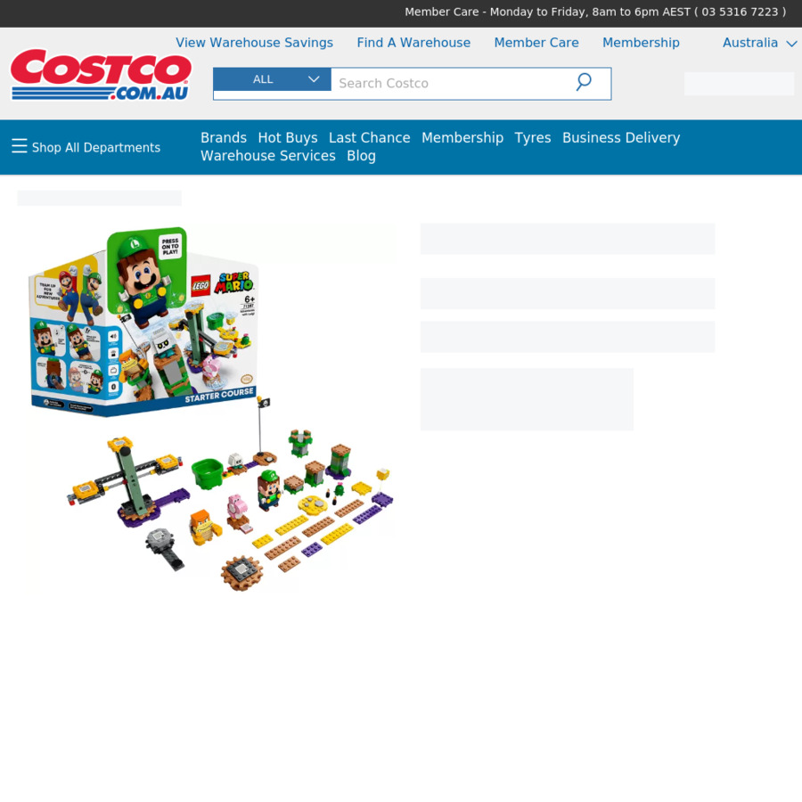 costco lego luigi