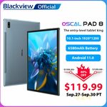 Blackview Oscal Pad 8 Tablet (Android 11, 10.1", 4GB/64GB, 4G LTE) US$118.99 (~A$165.72) Delivered @ Blackview AliExpress