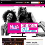 20% to 60% off Sitewide + $7.95 Delivery ($0 with $50 Order) @ Superdry