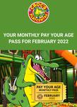 [NSW, VIC, WA] Crocs Playcentre - Kids Pay Their Age for February Weekdays Pass (Membership Required)