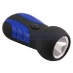 Hand Crank Self-Powered LED Flashlight, $3.79 Free Shipping
