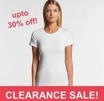 15% off Sitewide: Custom Womens T-Shirt (AS Colour Wafer Tee) from $16.96 Delivered @ Tee Junction
