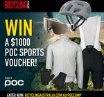 Win a $1,000 POC Sports Voucher from Bicycling Australia