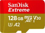 SanDisk Extreme 128GB MicroSD Card $27.70 + Delivery ($0 with Prime/ $39 Spend) @ Sunwood via Amazon AU