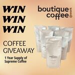 Win a Year Supply of Coffee Beans (Worth up to $880) from Boutique Coffee @Work