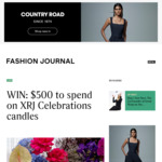 Win $500 to Spend on XRJ Celebration Candles from Fashion Journal