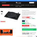 Pro-Ject Primary E Phono Turntable $369, 31.5% off