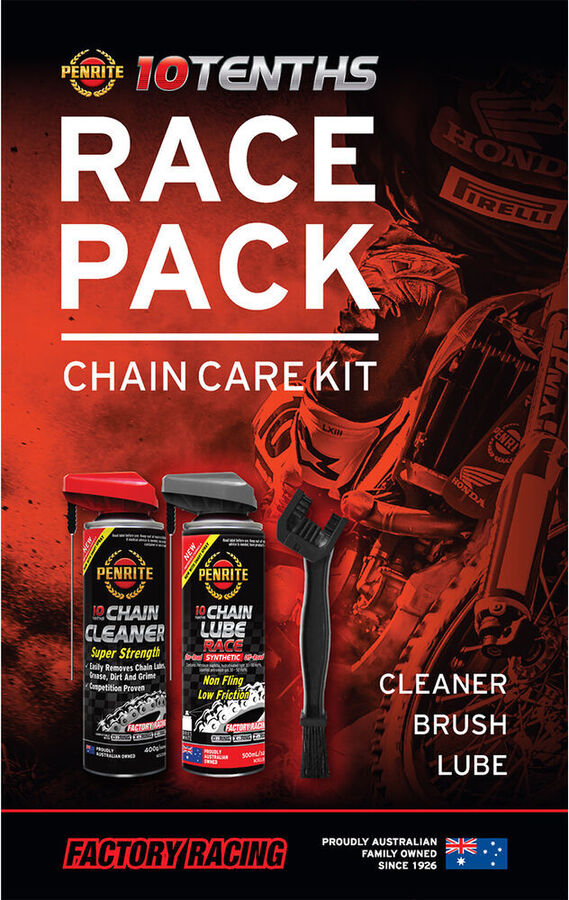 Penrite Motorcycle Chain Care Pack Road 31.49 Race 35.69