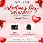 Win a US$300 Amazon Gift Card or 1 of 5 $40 Joyshaper Lace Shorts from Fitvalen