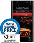 Herbert Adams Frozen Pies 2pk $6.30 ($4.30 for Flybuys Members) @ Coles