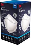 3M P2 Face Mask Particulate Flat Fold Disposable Respirator 25 Pack $56.96 Delivered @ Amazon AU