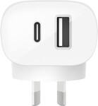 Belkin BoostChargeDual Wall Charger with PPS 37W $24 + $10 Shipping ($0 with $100 Spend/ C&C) @ David Jones