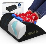 [Prime] Shanghigh Foot Rest, Footrest Under Desk (2-PC), Ergonomic Foot Rest Cushion $19.99 Delivered @ Shanghigh via Amazon AU