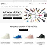 Extra 5% off Already Marked Down (20% off Full, Extra 10% off Sale Items) + $12 Delivery ($0 with $180 Order) @ ECCO Online Only