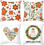 Christmas or Halloween 4x Cushion Covers, 45cm X 45cm $8.99 + Delivery ($0 with Prime or $39 Spend) @ JFJ AU LLC Amazon