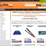 All Products $10 & under + $10 Shipping Cap Order as Much as You like at Dealfox