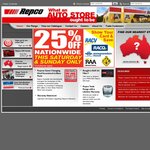 Repco 25% off Store Wide for Auto Club Members - Some Exclusions