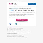 DealsDirect 10% off Your Next Basket