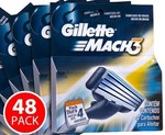 48x Gillette Mach 3 Razor Cartridges Today Just $89.95!
