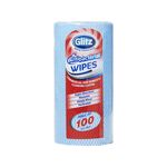 Glitz "Antibacterial" Wipes Roll - 100-Pack $11.90 + Delivery ($0 C&C/ in-Store/ OnePass with $80 Order) @ Bunnings