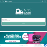 10% off Sitewide (Max Spend $1000) + Delivery ($0 C&C) @ Medcart