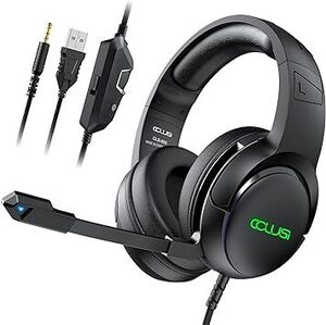 Colusi C600 Wired 3.5mm AUX Gaming Headset with Hidden Type