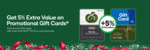 Get 5% Extra Value on Woolworths Supermarket, BIG W, BWS and Dan Murphy's Gift Cards @ Woolworths Gift Cards