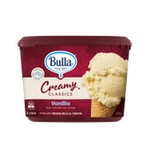 Bulla Creamy Classics Ice Cream Varieties 2 Litre $5.50 (Was $11.00) @ Coles
