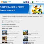 RatesToGo - 20% off Hotels in Australia, Asia and The Pacific