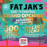 [VIC] 300 Free Burgers to Give Away from 12pm Sat 20th January @ Fat Jaks, Casey Central, Narre Warren