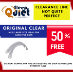 [Imperfect] SleepQuiet Nasal Strips - 50 for $14.99, 150 for $32.99, 300 for $47.99 Shipped @ SleepQuiet
