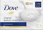 Dove Beauty Cream Bar Original Soap (4x 90g) $3.82 ($3.44 S&S) + Delivery ($0 with Prime/ $59 Spend) @ Amazon AU