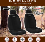 [Afterpay] R.M.Williams Longhorn Mesh Black Front Seat Covers $64.59 Delivered @ MyCustomCar eBay