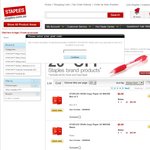STAPLES.com.au - 20% off Staples Brand Products