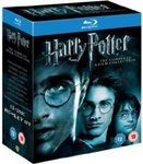 Harry Potter 1-8 Collection on Blu-Ray from Amazon UK - approx AUD $34.94 Includes Delivery