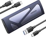 UGREEN M.2 NVMe SSD Enclosure Adapter, 10Gbps USB-C 3.2 Gen2 $26.58 + Delivery ($0 with Prime/ $59 Spend) @ UGREEN via Amazon AU